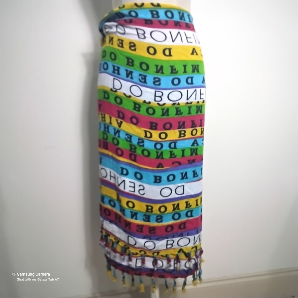 Rio De Janeiro Brazil LIVE WORLDLY Rio de Sol Brazilian Sarong Pareo NWT Various